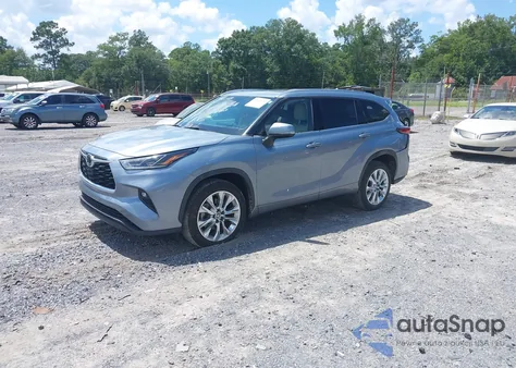 2023 Toyota Highlander Limited z USA, uszkodzony, nr VIN 5TDKDRAH7PS002308